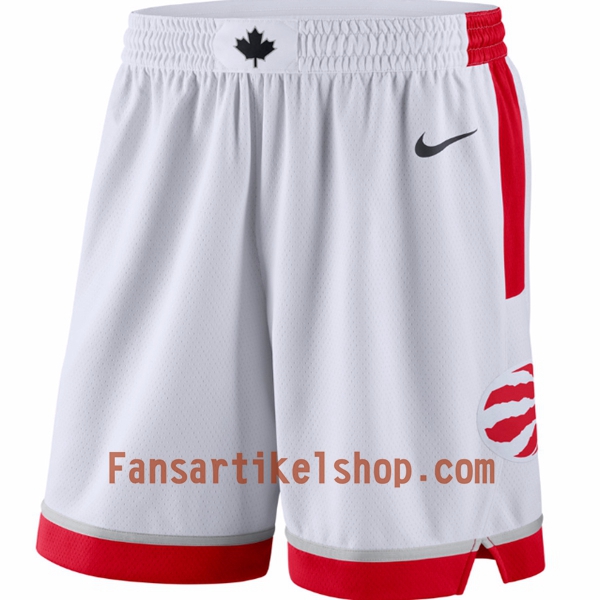 NBA Toronto Raptors Herren Shorts Weiß Nike Swingman NBA Toronto Raptors Herren Shorts Weiß Nike Swingman